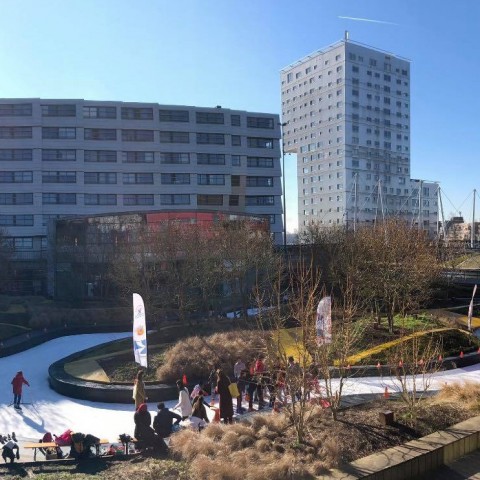 Schaatslessen Winter Playground in gevaar