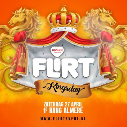 Kom flirten in 1e Rang op KINGSDAY