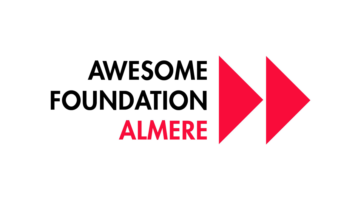 Awesome Foundation Almere geeft in 2019 weer een paar duizend euro weg  