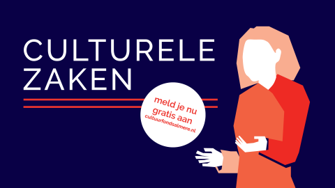 Cultuurfonds Almere komt met nieuwe reeks Culturele Zaken workshops