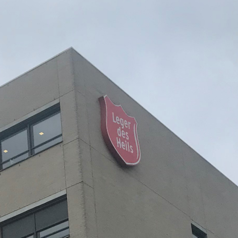 Brand bij Leger des Heils 