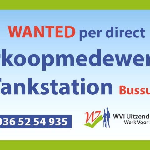 Verkoopmedewerker Tankstation