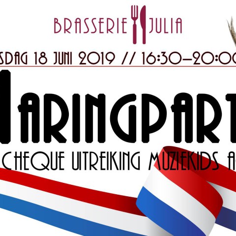 Dinsdag 18 juni - Haringparty bij Brasserie Julia