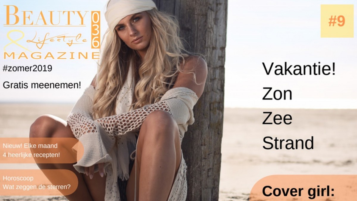 Ons Almere in het Beauty & Lifestyle Magazine 036 - zomereditie