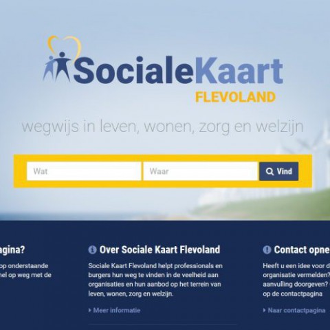 GGD: 'Sociale Kaart Flevoland geheel vernieuwd'