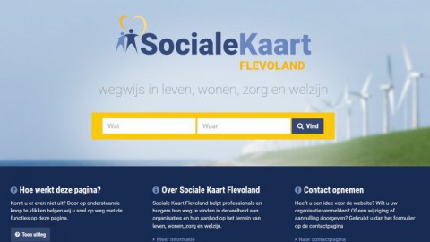 GGD: 'Sociale Kaart Flevoland geheel vernieuwd'
