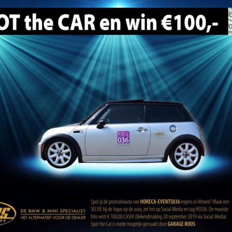 SPOT the CAR en win € 100,00