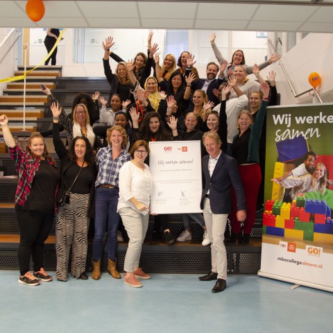 ROC Flevoland en GO! Kinderopvang starten GO! Academy voor MBO studenten
