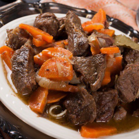 Foutje in blikken Hollandse hachee