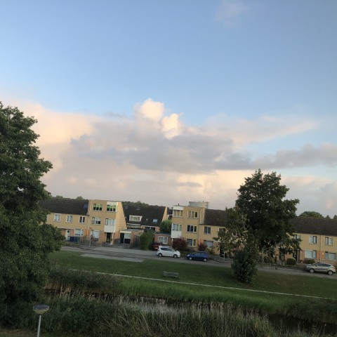 Fris met enkele buien en een stevige wind.