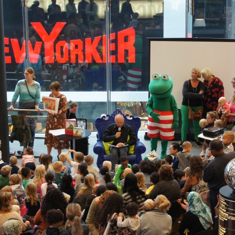 Grote opkomst voor voorleesochtend kikker