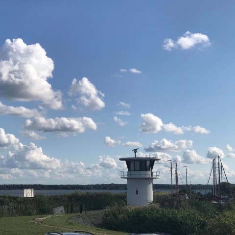 Zon en stapelwolken, overwegend droog