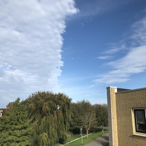 Stuk frisser met af en toe zon.