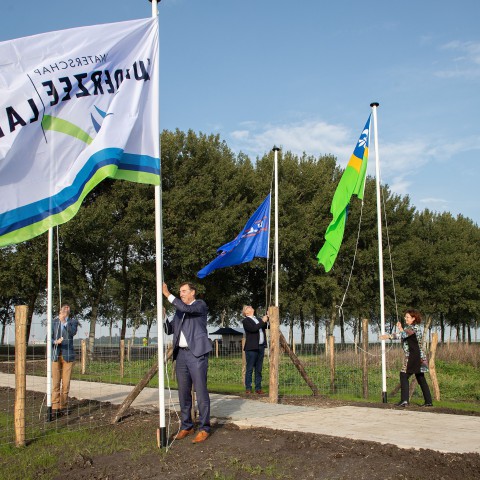 Een nieuw fietspad verbindt Almere met Zeewolde: de Grote Trap 