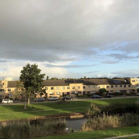 Eerst droog, later weer regen.