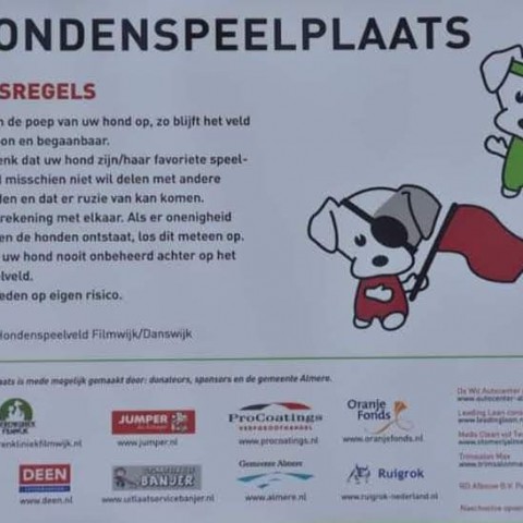 Hondenspeelveld filmwijk/danswijk 