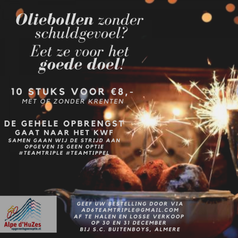 Almeers team zet zich in voor kanker onderzoek
