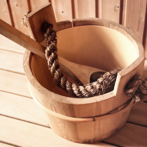 Nieuwjaarsduik in de sauna 