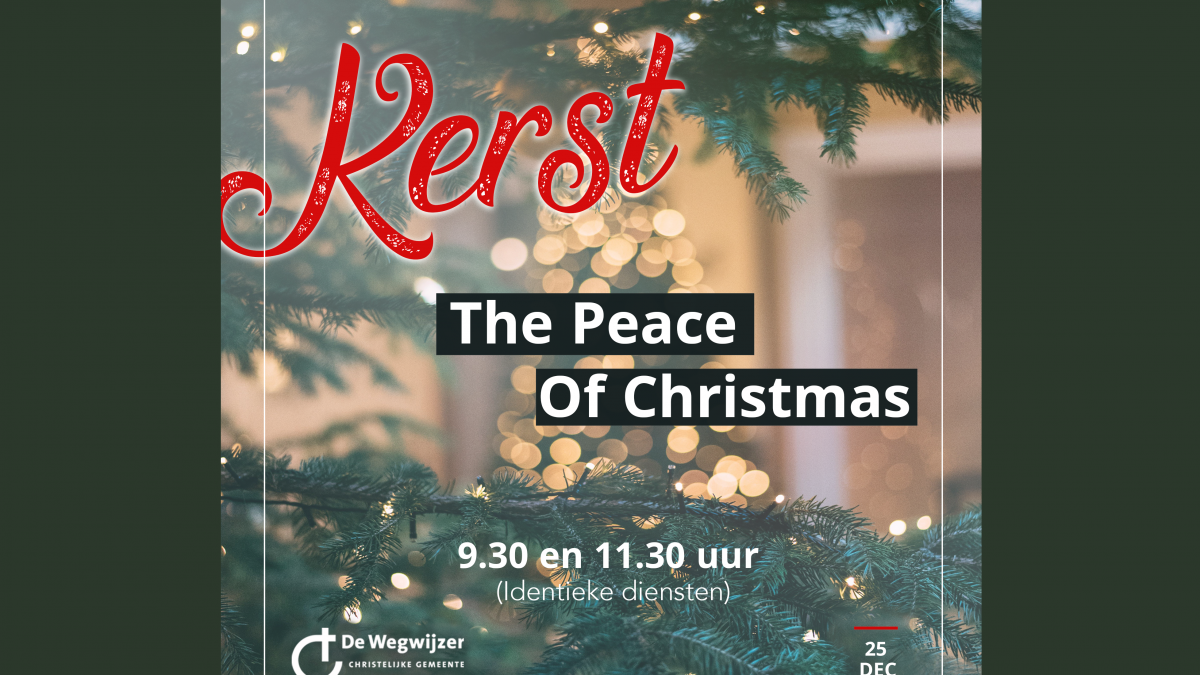 25 december: ”Waar blijft The Peace of Christmas?”