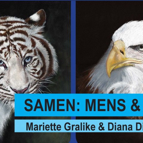 Expositie van twee Flevolandse kunstschilders in Almere