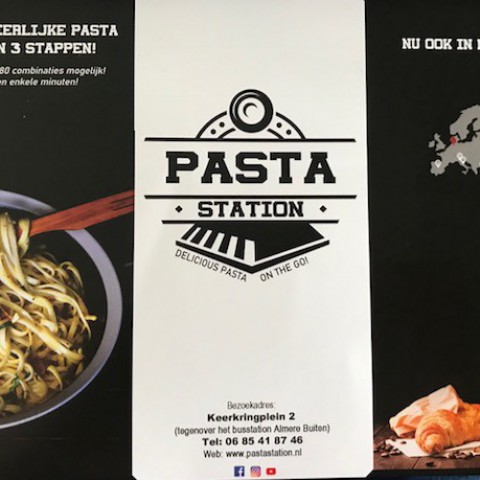 Pasta station nu in Almere Buiten!