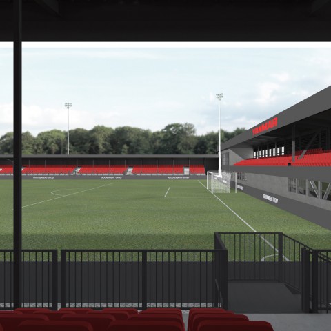 Verbouwing Yanmar Stadion gestart