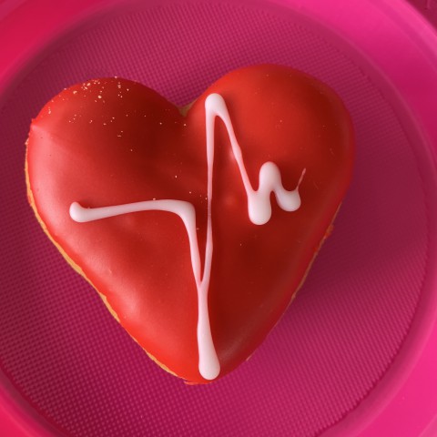 Dunkin' Donut of the Day #01 - Heartbeat Heart