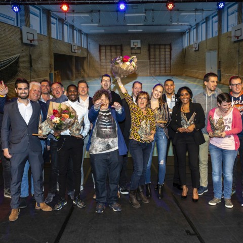 Steven Bergwijn en Lilian de Geus Almeers sportman en sportvrouw van 2018
