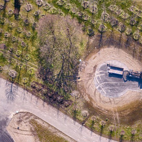 Op 45 meter hoogte uitkijken op Floriade