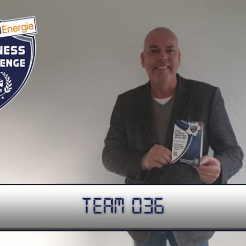 Team 036 staat bovenaan in de top drie van de Business Challenge van deze week!