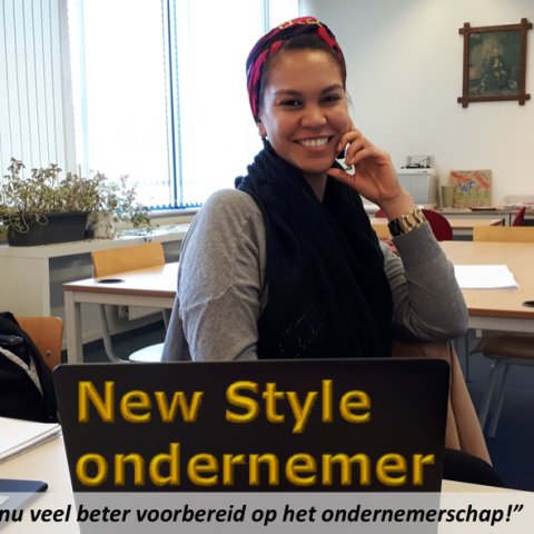 Vandaag Shereen Jaeger (toekomstige New Style ondernemer) in the picture...