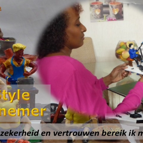 New Style ondernemer Solange Concincion in the picture…