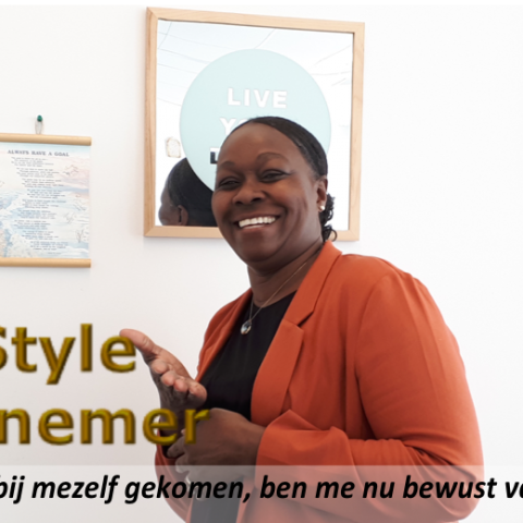 Vandaag New Style ondernemer Elfriede Lila in de picture...