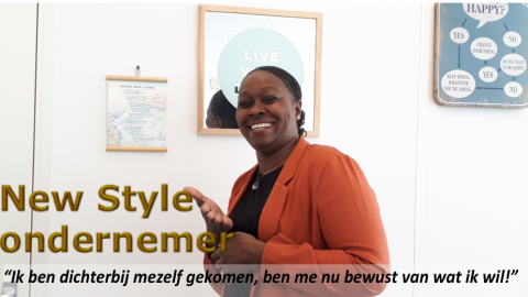 Vandaag New Style ondernemer Elfriede Lila in de picture...