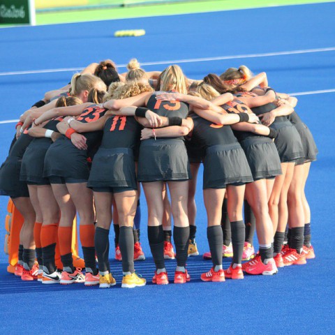 Hockeydames pakken punt tegen Were Di