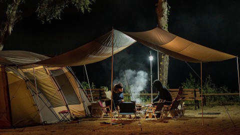 Pop-up camping duikt op in Flevoland