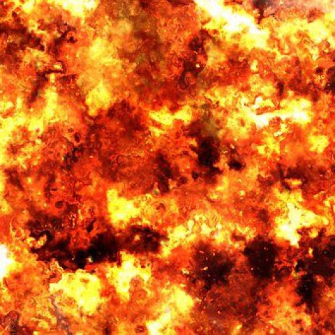 Vuurwerk explosie veroorzaakt gewonde