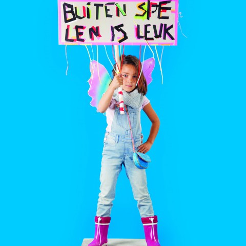Basisschoolleerlingen in actie voor buiten spelen
