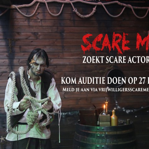 Meld je aan voor de Audities bij Scare Me! 