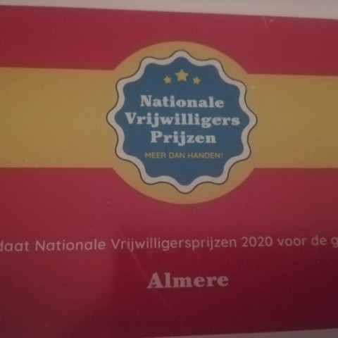 Nationale vrijwilligers prijs