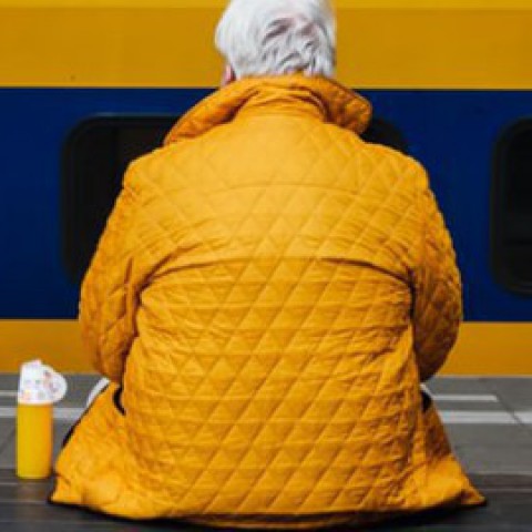 Werkzaamheden aan het spoor bij Almere 