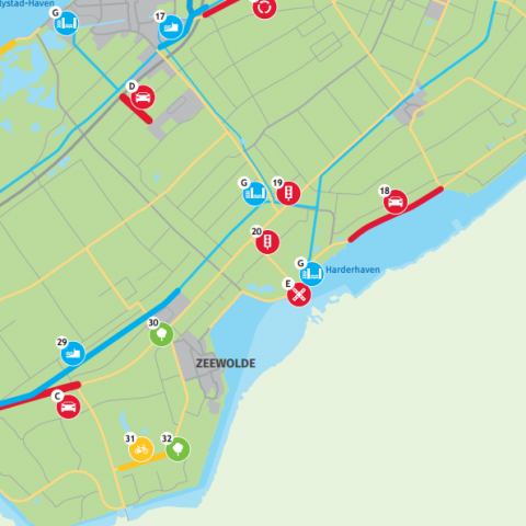 Flevoland investeert 20 miljoen in wegen, vaarwegen en fietspaden