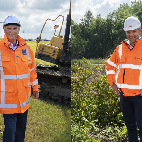 Werkzaamheden ombouw turborotonde Ganzenweg-Knardijk van start