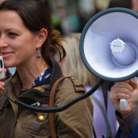 Busondernemers protesteren in Den Haag