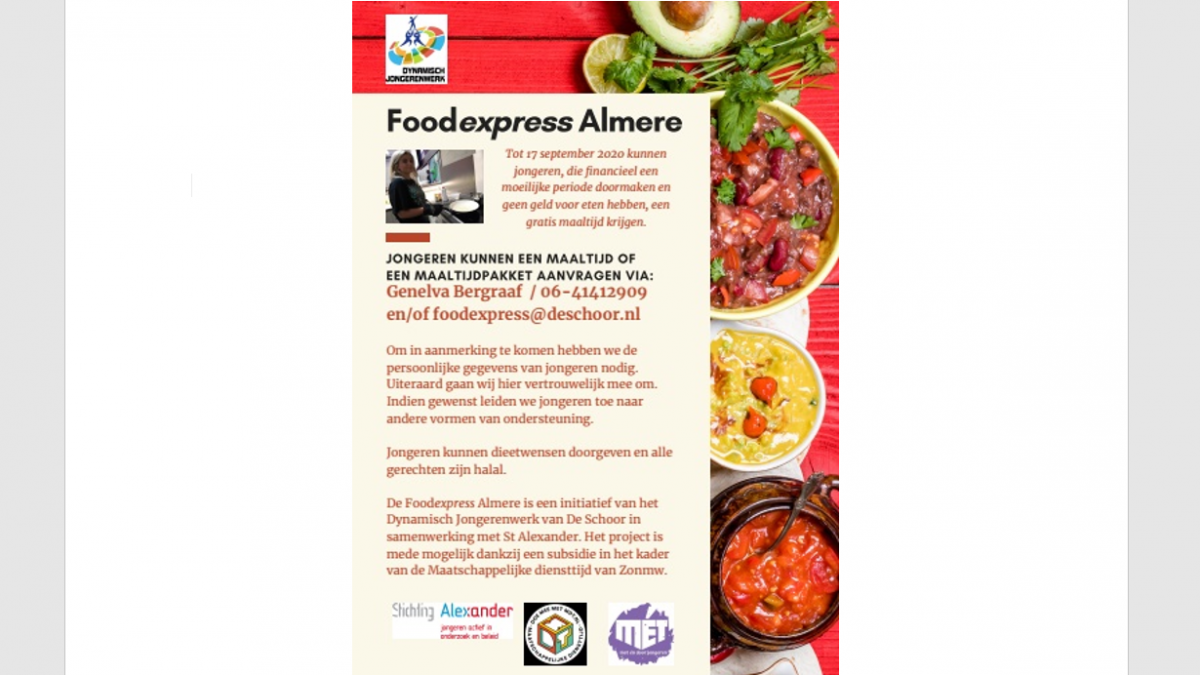 Foodexpress Almere gestart 