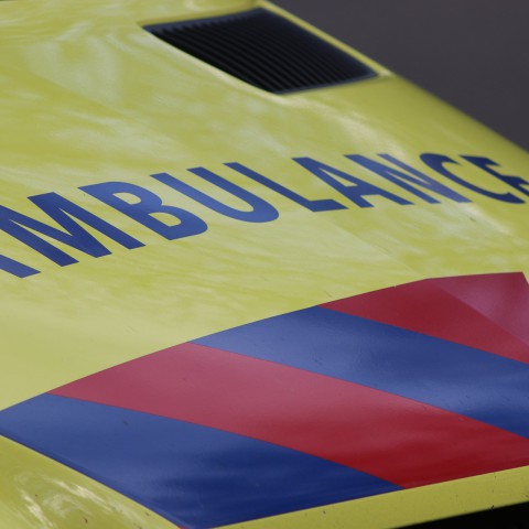 Botsing tussen twee auto's in Tussen de Vaarten