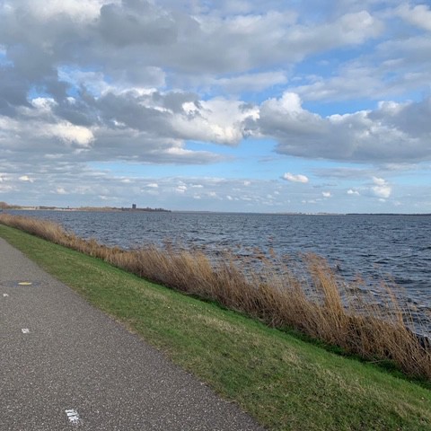 Wegtrekkende regen gevolgd door wat zon.