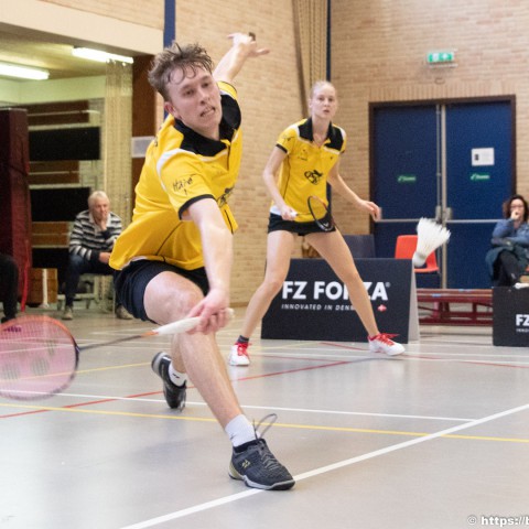 Twee maal winst dit weekend voor badmintonners AviAir Almere