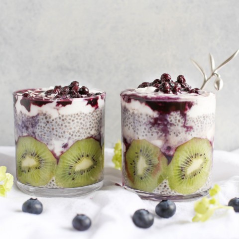 3-Ingredienten Chia Pudding 