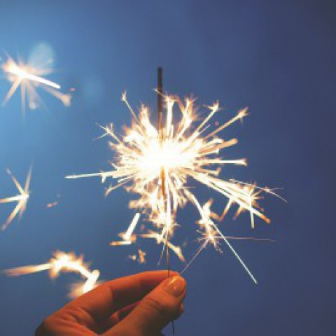 Vuurwerk in Almere Haven